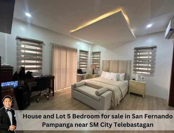 House and Lot 5 Bedroom with 3 Carport For Sale In San Fernando, Pampanga near SM City Telebastagan