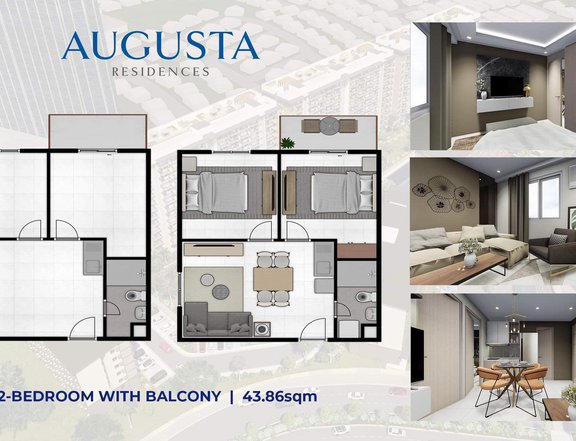 Augusta Residences in iloilo - 2 Bedroom
