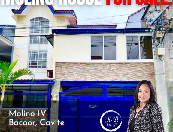 5BR House for Sale at Ridgecrest Subd Molino Bacoor Cavite