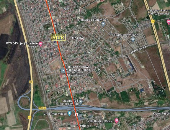 COMMERCIAL PROPERTY IN PAMPANGA ALONG MAC ARTHUR HIGHWAY NEAR MABIGA EXIT AND SM HYPERMARKET