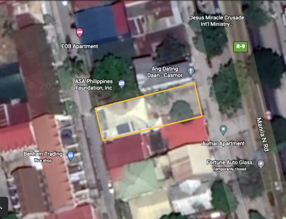 RESIDENTIAL LOT FOR COMMERCIAL USE IN MABALACAT NEAR POBLACION