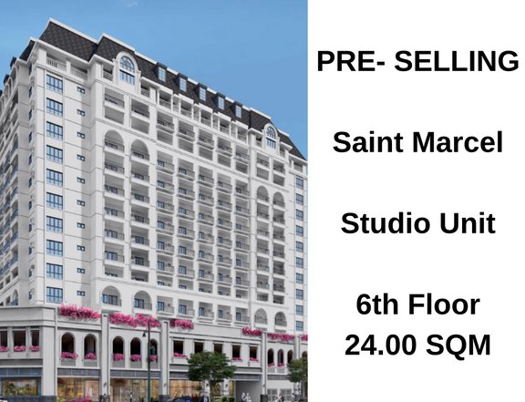 Studio Condominium For Sale in Saint Marcel Near Clark Pampanga