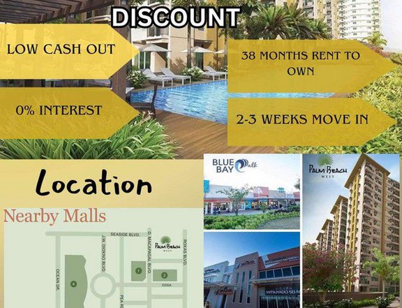 Rent to Own condominium Low cashout 2-3 Weeks Move in in bay area pasay city