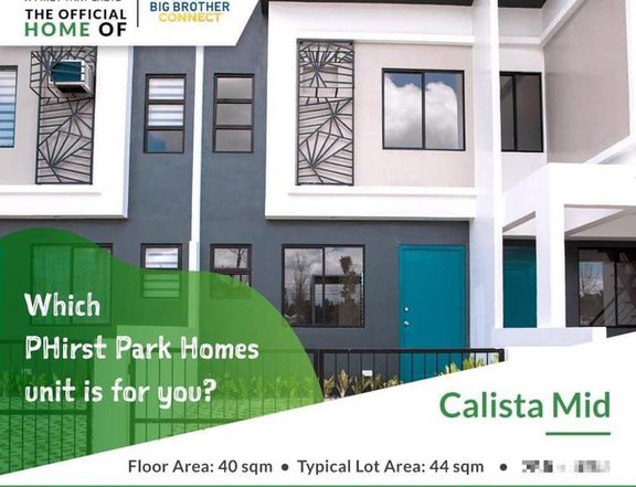 PHIRST PARK HOMES CALISTA HOUSE