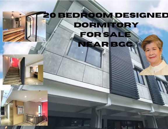 Designed Dormotory with 20 Beds For Sale near BGC