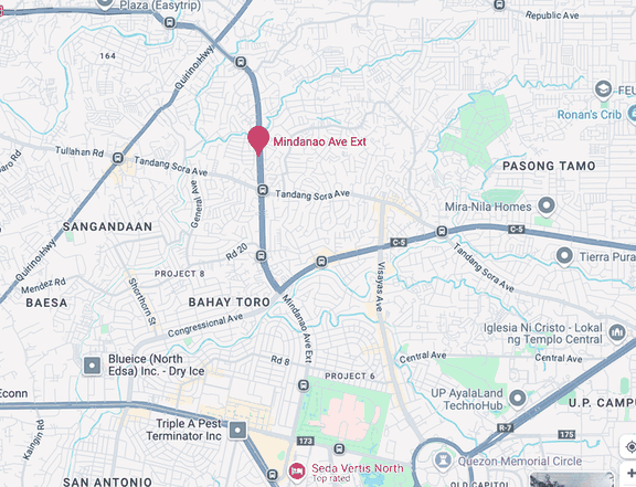 845 sqm Commercial Lot For Sale  in Mindanao Ave Quezon City