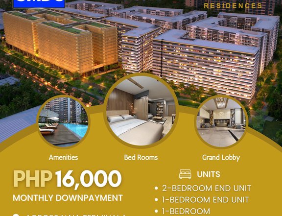 Pre-selling 1Bedroom Unit accross NAIA terminal for sale