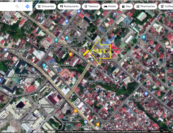 LOT FOR COMMERCIAL USE IN ANGELES CITY NEAR IMEREX HOTEL DOWNTOWN PAMPANGA