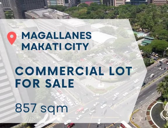 Available  857 sqm Commercial Lot For Sale in Makati