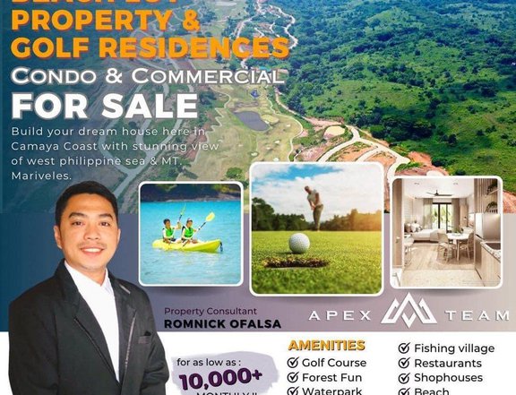 OVERLOOKING RESIDENTIAL , COMMERCIAL LOT AND CONDO UNITS FOR SALE !!