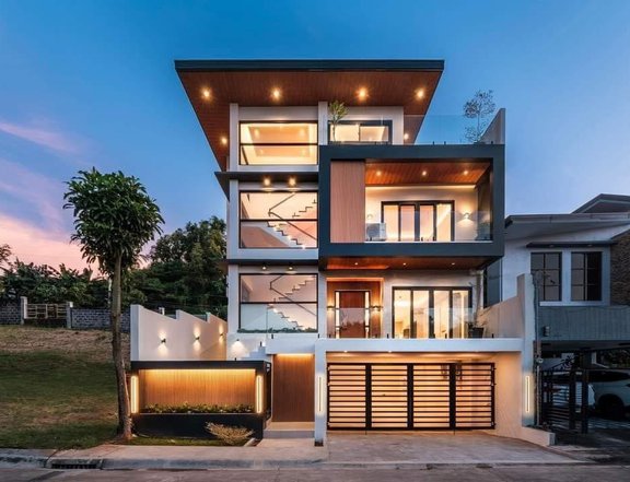 BEAUTIFUL MODERN MULTI-LEVEL CONTEMPORARY HOUSE IN TAYTAY, RIZAL