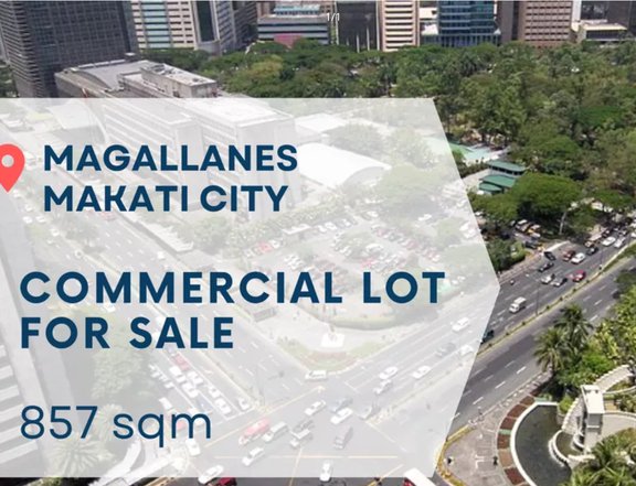 857 sqm Commercial Lot For Sale in Makati