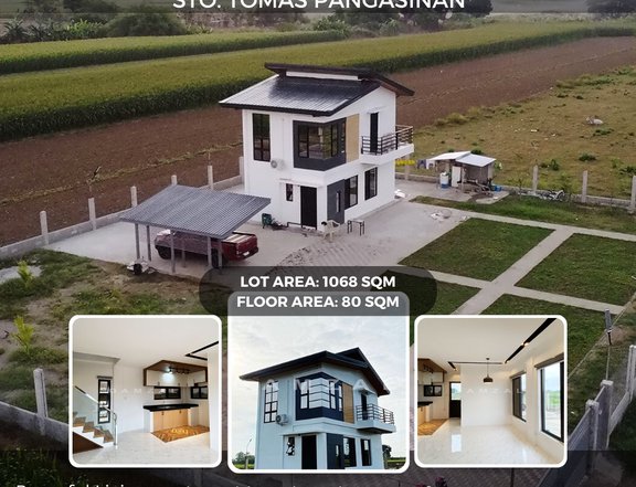 Newly Built 2 Storey Farm House and Lot for Sale in Pangasinan