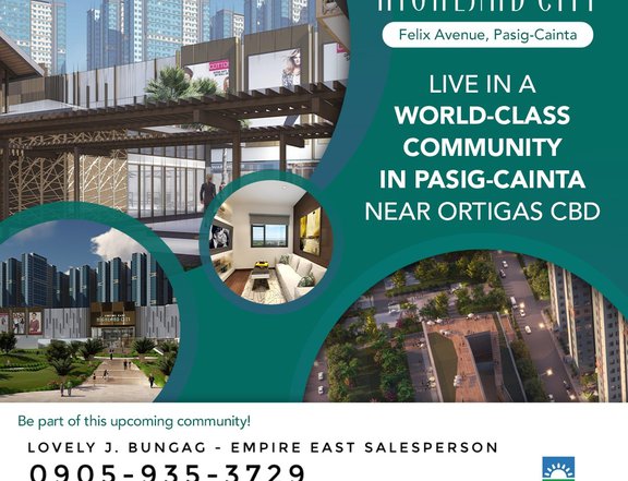 The NEXT BGC in the EAST! For as low as 9k MONTHLY may CONDO KANA!