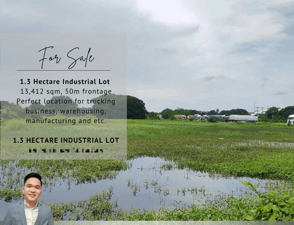 1.3 Hectares Industrial Lot in Pulilan Bulacan  Pre-Owned Building For Sale in Pulilan Bulacan