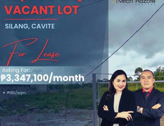 1.86 hectares Commercial Lot For Rent in Silang Cavite near the New Silang Municipal Hall