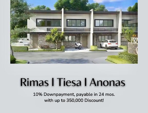 3-bedroom Townhouse For Sale in Binan Laguna near Southwoods SLEX exit