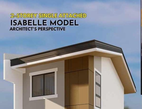 2 Storey Single Attached House&Lot  thru pag ibig financing