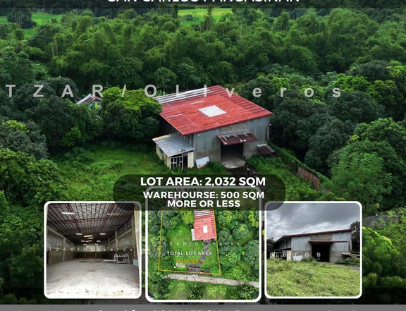 Commercial Lot For Sale with Warehouse - San Carlos, Pangasinan