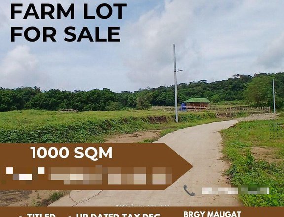 1000 sqm Agricultural Farm For Sale in Nasugbu Batangas