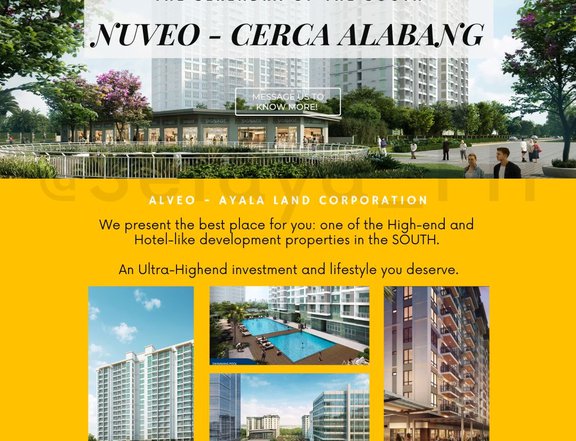 NUVEO THE FOURTH TOWER IN CERCA ALABANG
