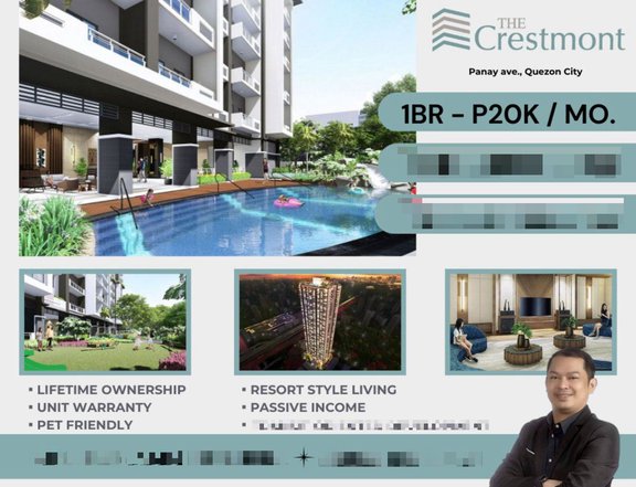 The Crestmont 3 Bedroom End Unit Ready for Occupancy and Pre-selling condo in Quezon City