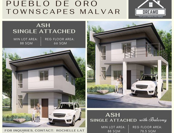 Affordable Single Attached units in Malvar Batangas