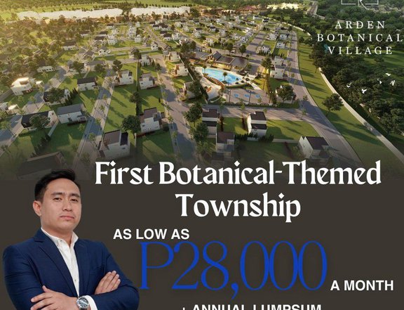 RESIDENTIAL LOTS - FIRST BOTANICAL THEMED TOWNSHIP IN THE PHILIPPINES