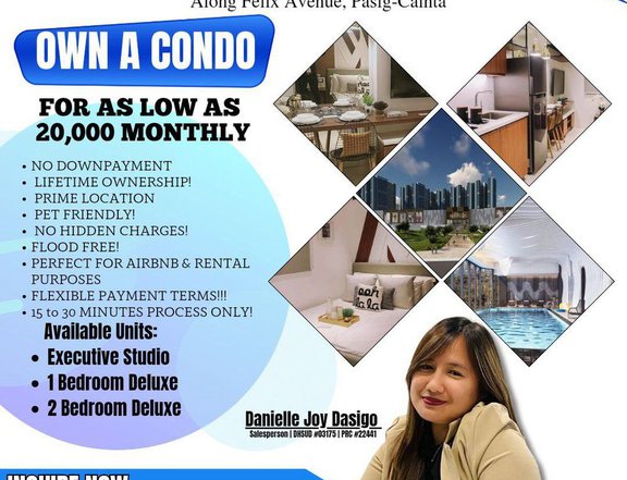 PRESELLING 1BR CONDO IN CAINTA NO DP NO INTEREST PET FRIENDLY