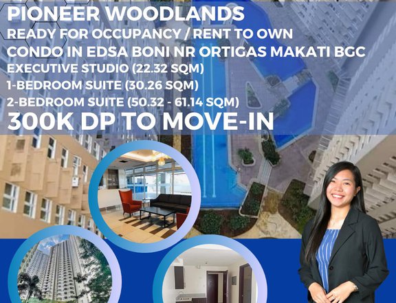 Rent to Own Condo for Sale Studio Unit in Mandaluyong Metro Manila