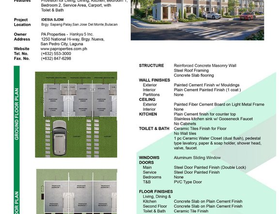 Well Lay-out 2-bedroom Townhouse For Sale thru Bank or Pag-IBIG