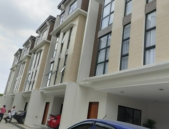 Four story residential house &  lot for sale at Sanville subdvsn QC