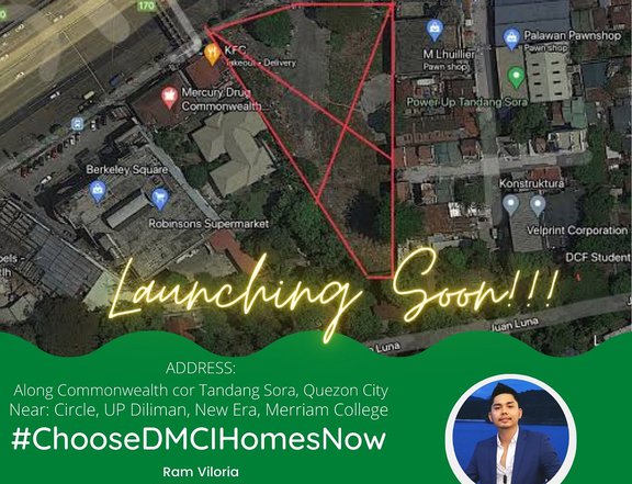 SOON TO RISE DMCI HOMES IN COMMONWEALTH