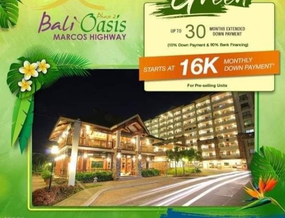 16k 2BR with Balcony for sale Along marcos highway Pasig City