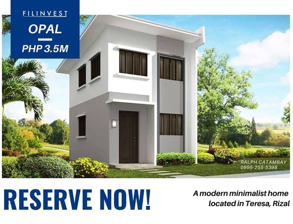 Pre-Selling! Single-Attached House and Lot in Teresa Rizal