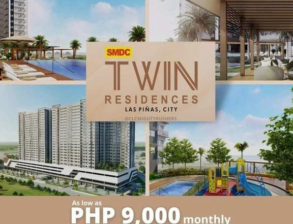 SMDC TWIN RESIDENCES PRICE STARTS AT 9k/MONTHLY FOR 63MONTHS