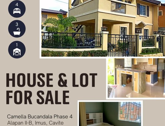 HOUSE & LOT FOR SALE - CAMELLA HOMES