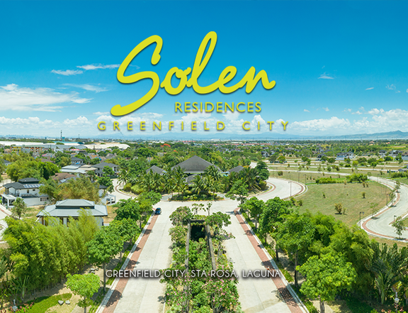 Solen Residences residential lot for sale Dp is payable in 18 months