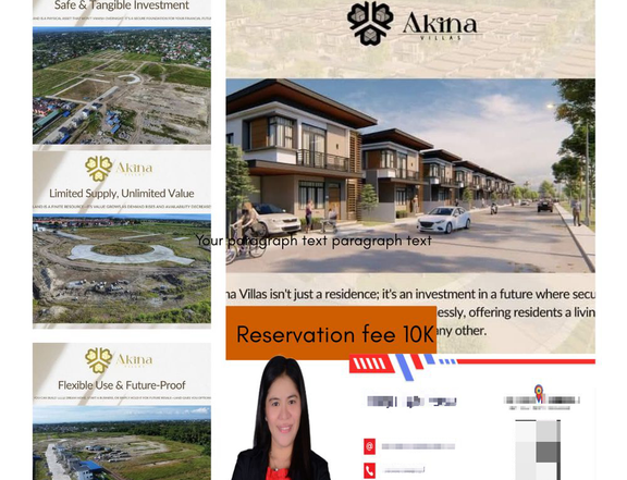 Lot only or  House and lot