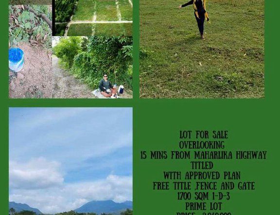 1,700 sqm Agricultural Farm For Sale in Tiaong Quezon