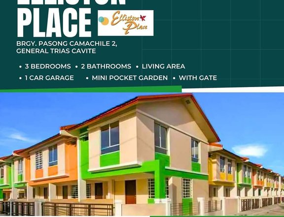 3 Bedroom Townhouse For  Sale in General Trias