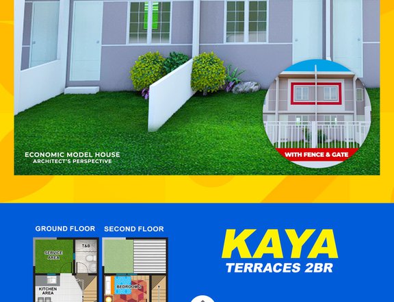 NO DOWN PAYMENT KAYA TERRACES UNITS FOR SALE IN MABALACAT CITY PAMP.