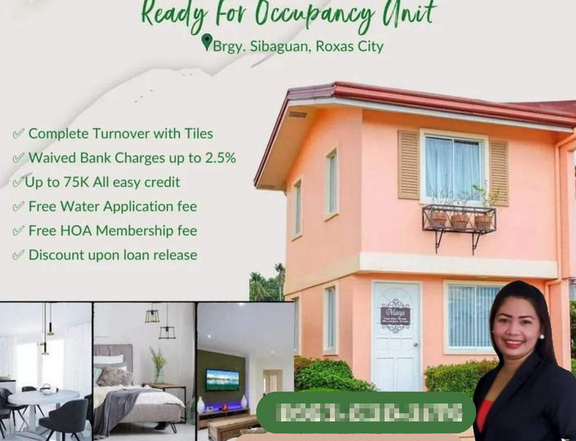 2- bedrooms Single Detached House For Sale here in Roxas City, Capuz