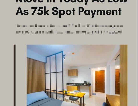 Ready for Occupancy 21 sqm studio Residential/Commercial units for sale on Brgy Palanan, Makati city