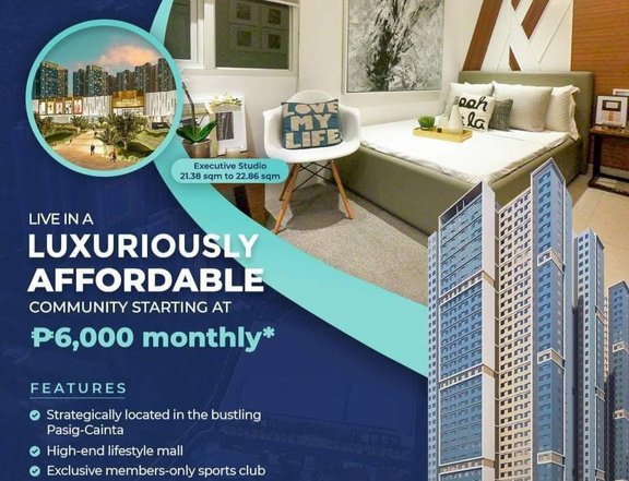 Pre Selling Condo Unit No Down-payment as low as 6,000 Monthly.