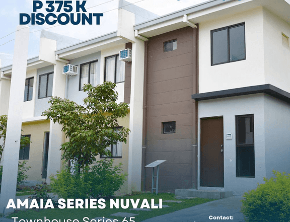 Amaia Series Nuvali 3- bedroom Townhouse For Saleat Nuvali Sta Rosa Laguna