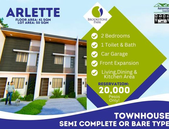 2 -bedroom Townhouse For sale in Trece Martires Cavite
