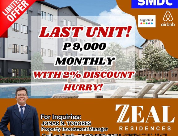 23.81sqm Studio Condotel For Sale in General Trias Cavite