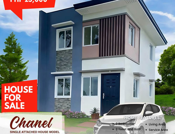 3-bedrooms Single Attached House For Sale in Lipa Batangas