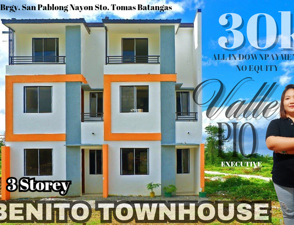 Ready for Occupancy 2 bedroom Town house For sale in Brgy San Pablong Nayon Stop. Tomas Batangas